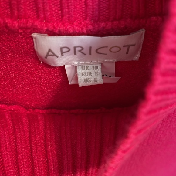 Apricot Women’s Fuchsia sweater size 6 - Picture 2 of 4